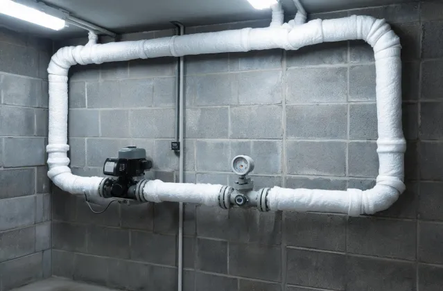Hot water recirculation loop