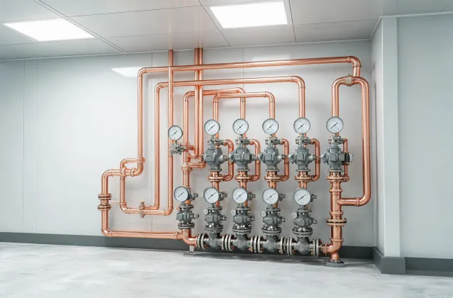 Commercial water pressure station